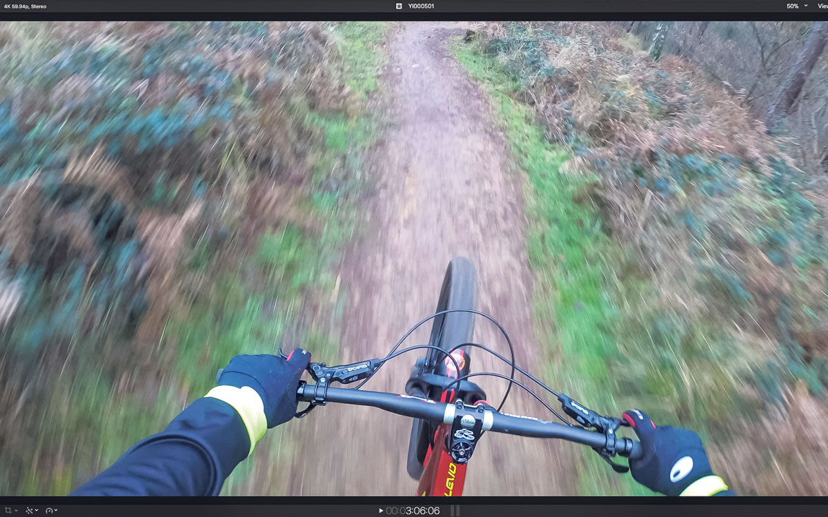 On your bike: Action cams give you the ability to cut to a high-octane first-person view