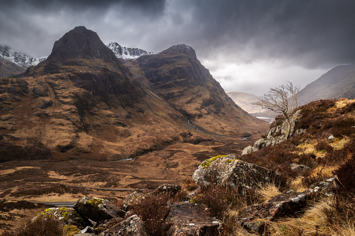 The Three Sisters of Glencoe © Adam Burton, Finalist, Breathing Spaces, IGPOTY Competition 17.