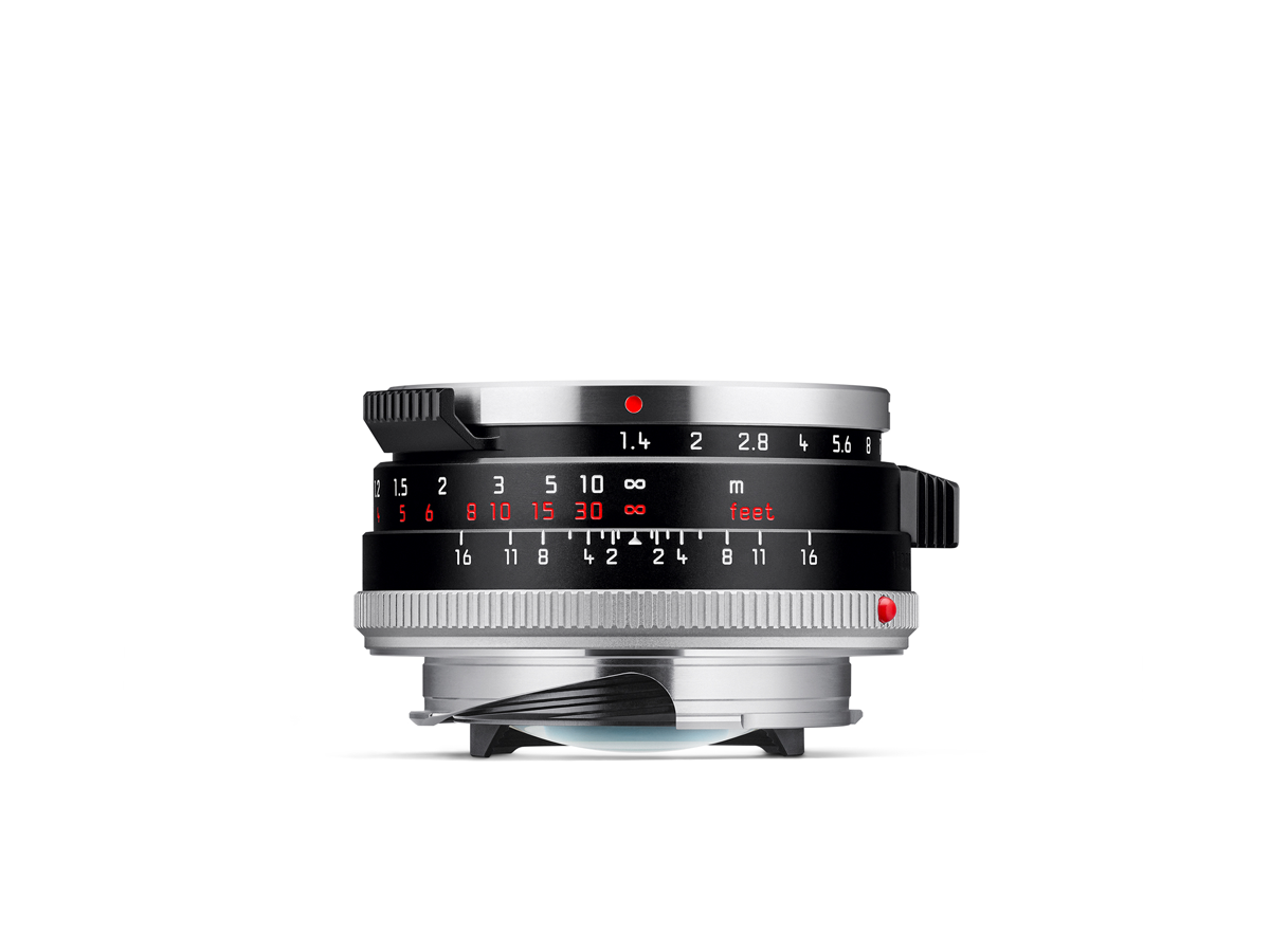 Limited edition 35mm Leica Summicron from side